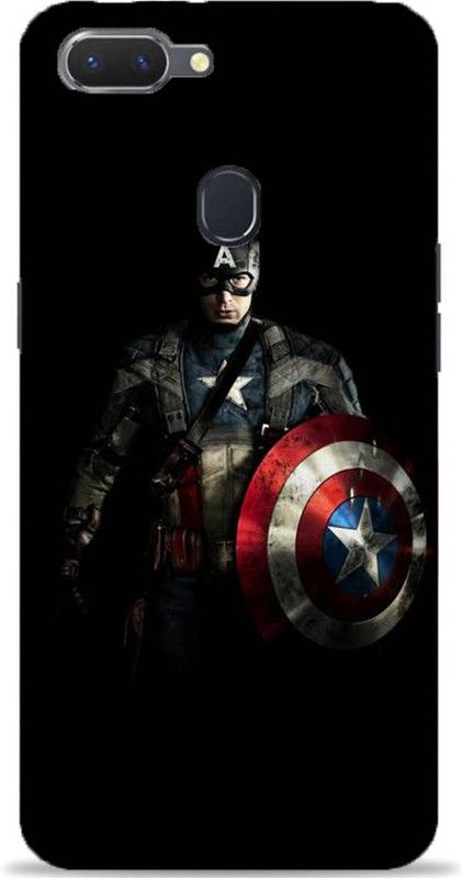 NDCOM Back Cover for Oppo A5 Avengers End Game Captain America Printed  (Multicolor, Hard Case, Pack of: 1)