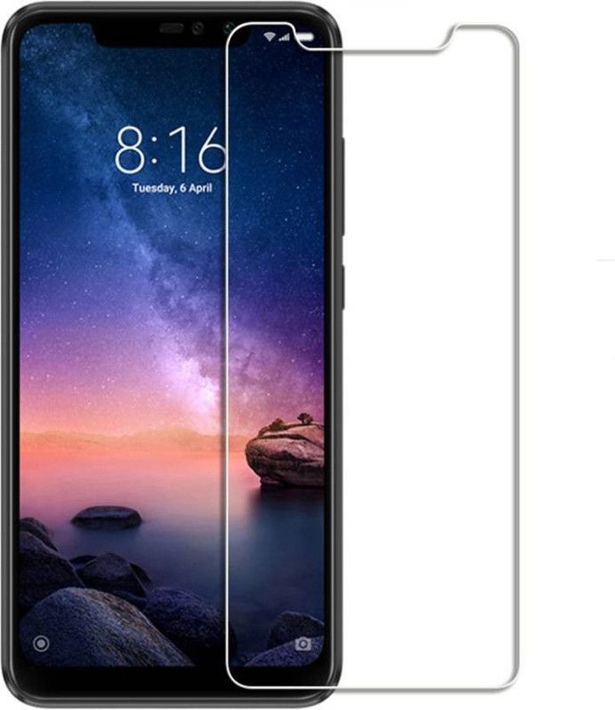 SRT Tempered Glass Guard for Mi Redmi Note 6 Pro  (Pack of 1)