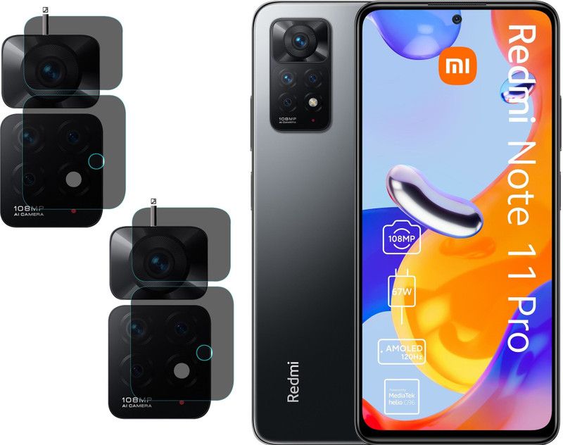 ERRORIST Back Camera Lens Glass Protector for REDMI NOTE 11 PRO 5G  (Pack of: 2)