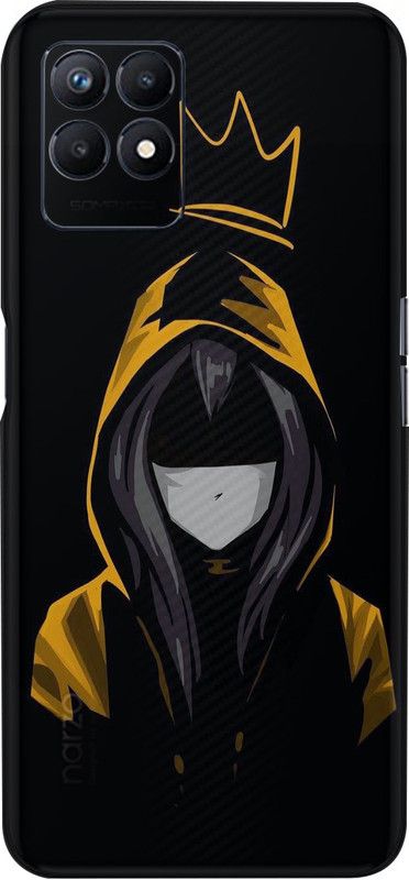 CLAXA The Evil Devil Realme Narzo 50 Back Skin Guard, The Evil Devil Mobile Skin  (The Evil Devil Skin With Super matte finish)