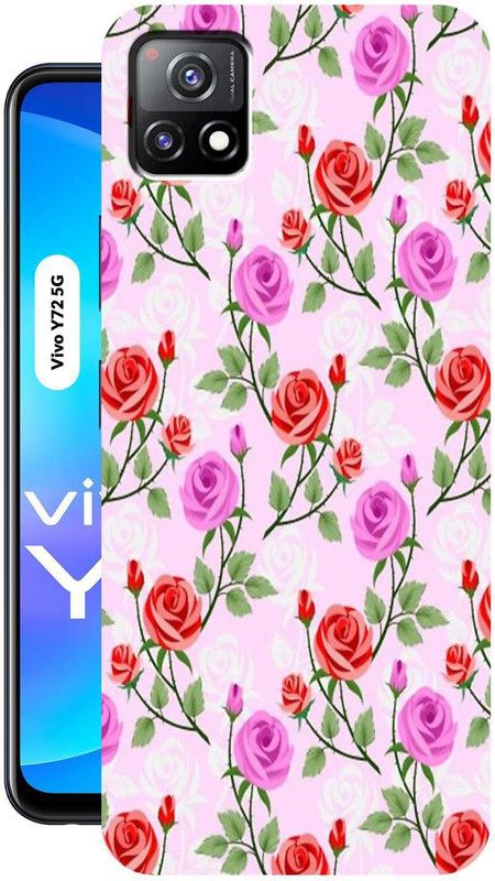 Dekhbuy Back Cover for Vivo Y72 5G  (Multicolor, Dual Protection, Silicon, Pack of: 1)