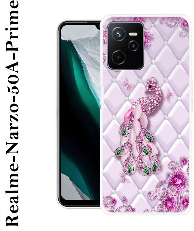 VITARO Back Cover for Realme Narzo 50A Prime  (Multicolor, Grip Case, Silicon)