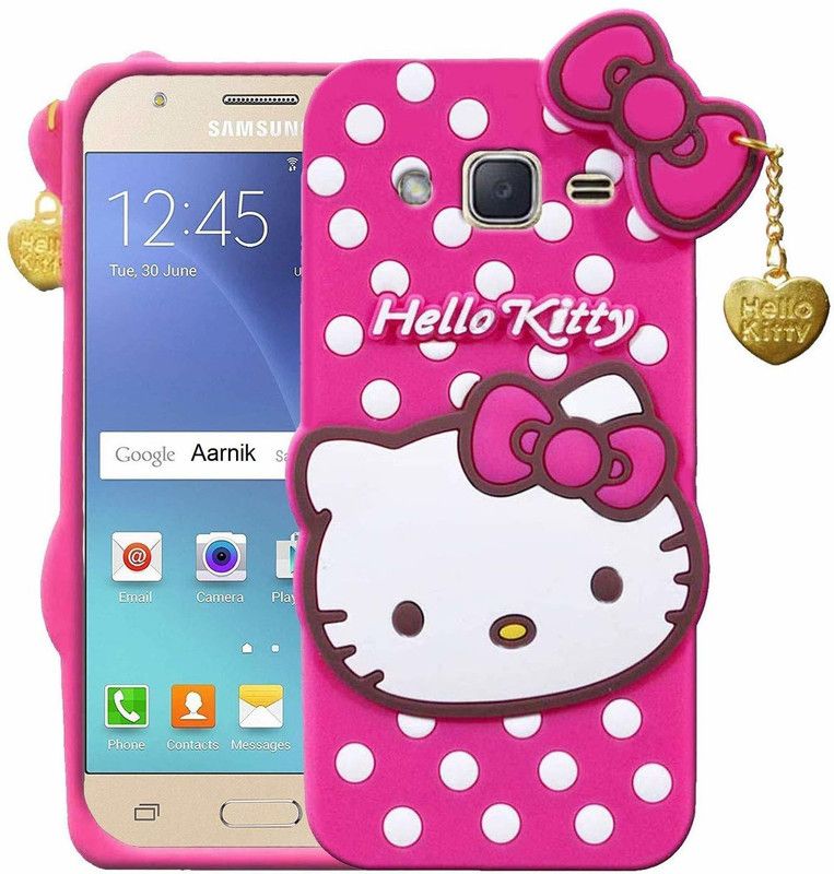 MoonLight Back Cover for Samsung Galaxy On8  (Pink, White, Flexible)