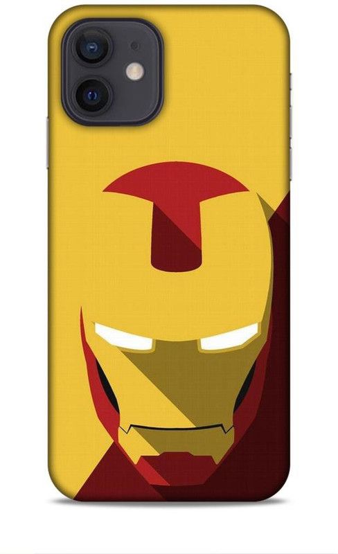 Coverland Back Cover for Apple iPhone 12, Apple iPhone 12 Pro  (Yellow, Red)