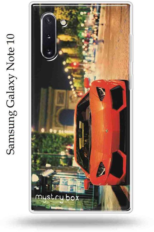 Mystry Box Back Cover for Samsung Galaxy Note 10  (Multicolor, Flexible, Silicon)