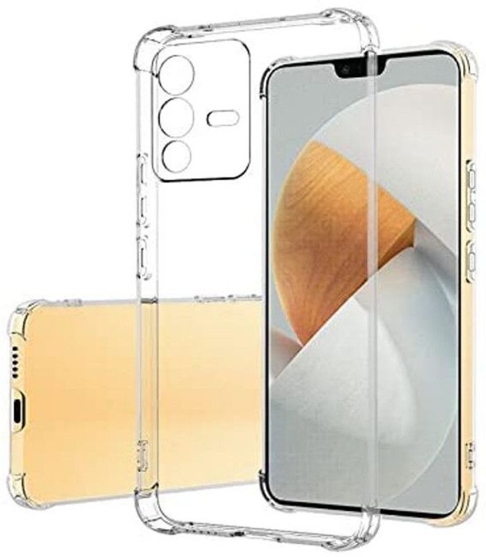 CEL Back Cover for VIVO V23 PRO 5G  (Transparent, Silicon, Pack of: 1)