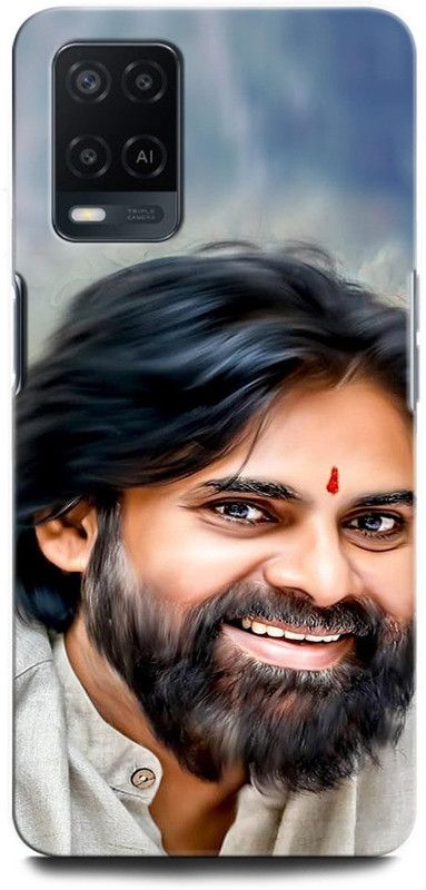 ORBIQE Back Cover for OPPO A54 2263 PAWAN KALYAN, TAMIL ACTOR, STYLISH STAR, SOUTH STAR  (Multicolor, Hard Case, Pack of: 1)