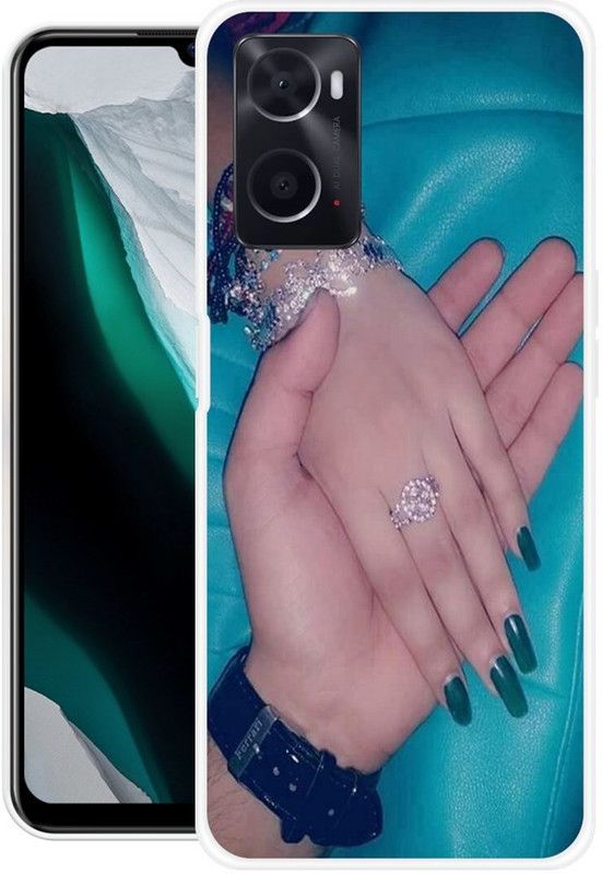 BAILAN Back Cover for Realme 9i, OPPO A76, OPPO A96, OPPO K10  (Multicolor, Grip Case, Silicon, Pack of: 1)