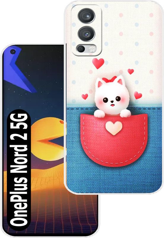 Goldista Back Cover for One Plus Nord 2 (5G)  (Multicolor, Flexible, Silicon, Pack of: 1)
