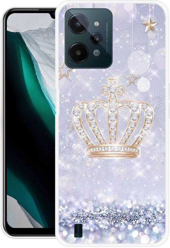 redfly Back Cover for Realme C31  (Multicolor, Grip Case, Silicon)