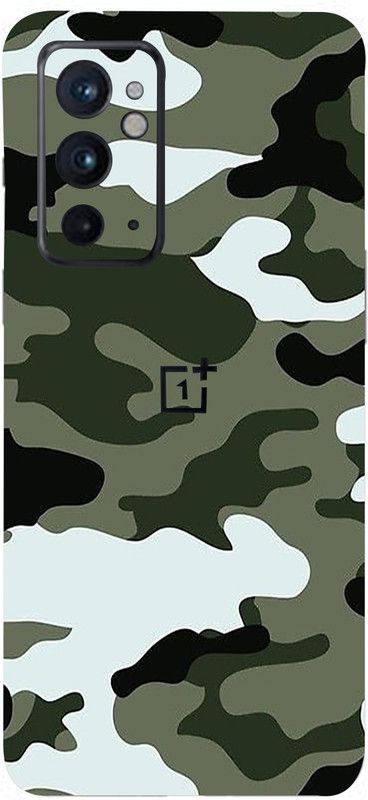 Mclaxa Camo Winter Mobile Back Skin, Camo Winter, ONE PLUS 9RT 5G Mobile Skin  (Camo Winter Skin With Super Matte Finish)