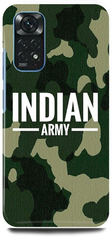 play fast Back Cover for Redmi Note 11 INDIAN, ARMY, SOLDIER, MILITRY, FOJI  (Khaki, Hard Case, Pack of: 1)