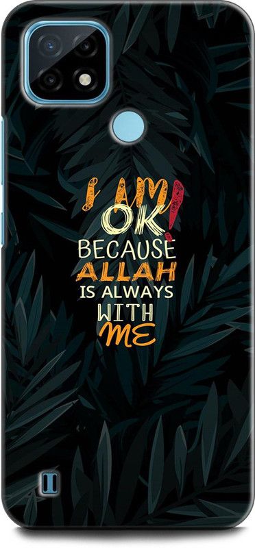 INDICRAFT Back Cover for Realme C21Y, RMX3261 ALLAH, GOD, NATURE, LIFE QUOTES, MOTIVATION, INSPIRATION, POSITIVE  (Multicolor, Dual Protection, Pack of: 1)