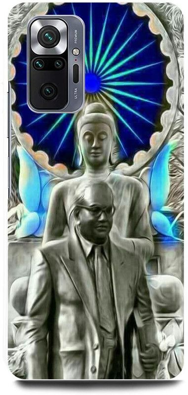 FRONK Back Cover for REDMI Note 10 Pro, BABA, SAHEB, BHIMRAV, AMBEDKAR  (Grey, Hard Case, Pack of: 1)