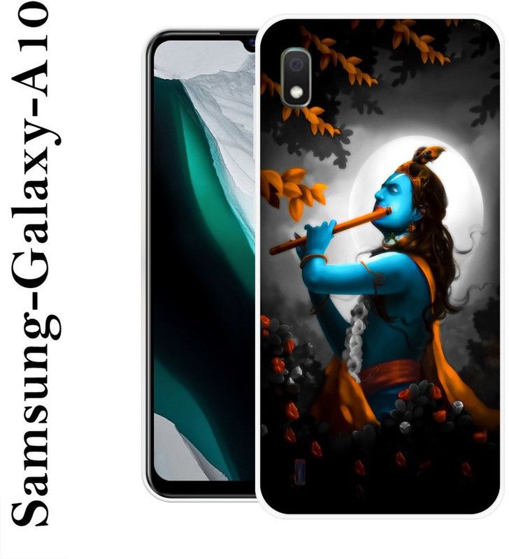 Sswastik Back Cover for Samsung Galaxy A10  (Multicolor, Grip Case, Silicon)