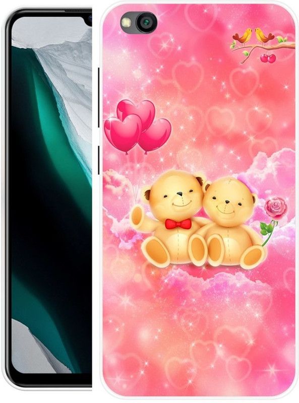 KUDI Back Cover for Mi Redmi Go  (Multicolor, Silicon)