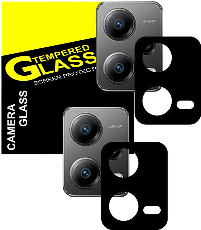 Polenta Back Camera Lens Glass Protector for POCO X5  (Pack of: 2)