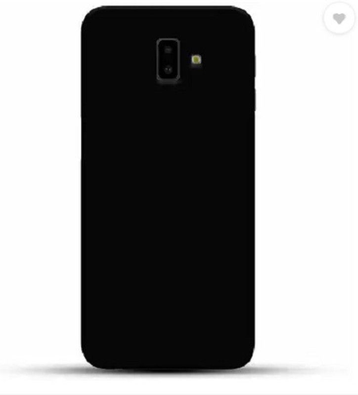SRAVZ CASE Back Cover for Samsung Galaxy J6 Plus  (Black)