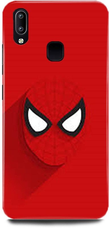 MP ARIES MOBILE COVER Back Cover for Vivo Y91  (Red, Hard Case, Pack of: 1)