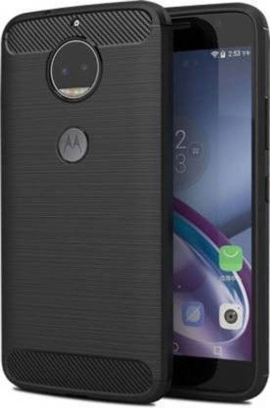 Bai and kaka Back Cover for Motorola Moto G5s Plus  (Black, Shock Proof, Silicon, Pack of: 1)
