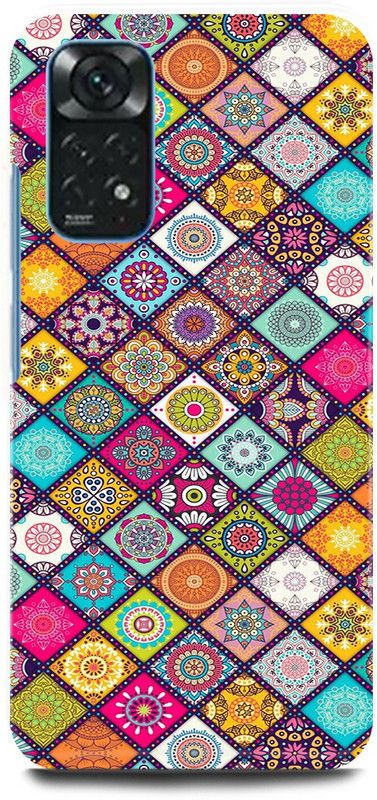 play fast Back Cover for Redmi Note 11S MANDALA, ART, ABSTRACT, ART, COLORFUL  (Multicolor, Hard Case, Pack of: 1)