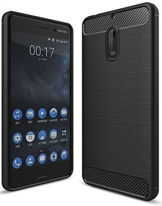 Trendzcase Back Cover for Nokia 6  (Black, Pack of: 1)