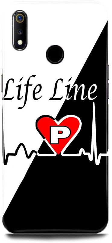 MP ARIES MOBILE COVER Back Cover for realme 3i, RMX1827, P NAME BACK COVER NAME WITH P P NAME P LETTER P P Letter P Alphabet  (Multicolor, Hard Case, Pack of: 1)