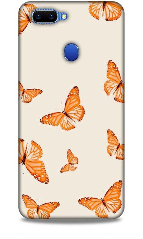 SmashItUp Back Cover for Oppo A5 / Realme 2  (Beige, Orange, Hard Case)
