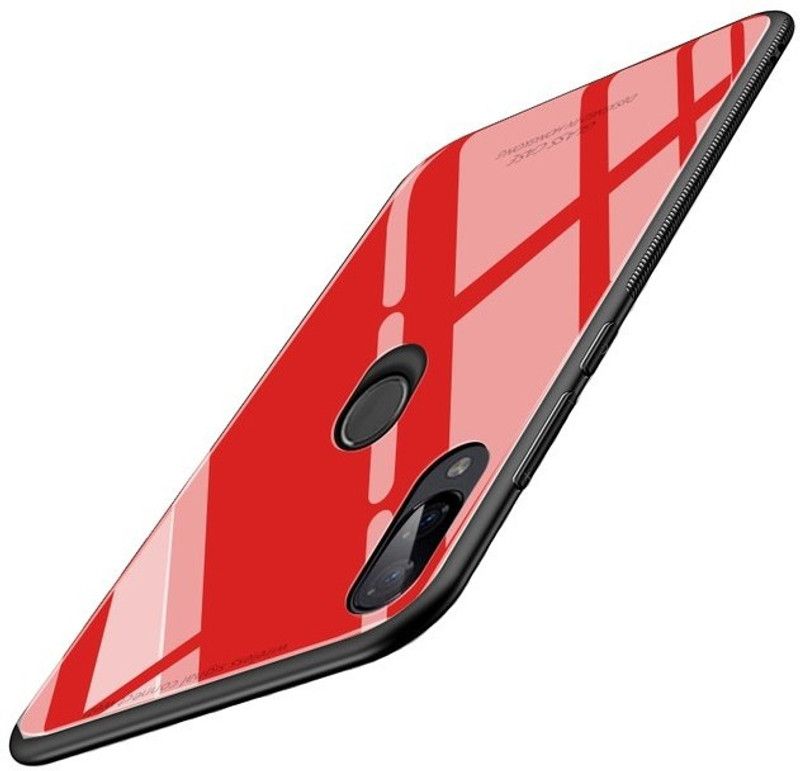 QKZ Back Cover for Mi Redmi Note 7  (Red, 3D Case)