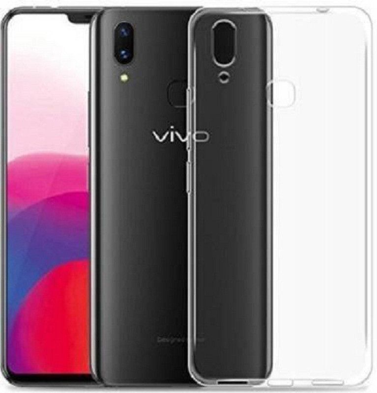 BVR Back Cover for Motorola Moto E6s (Transparent, Dual Protection)  (Transparent, Pack of: 1)