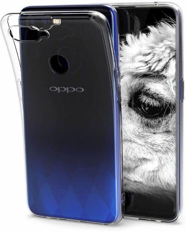 Lustree Back Cover for Oppo A1K  (Transparent, Pack of: 1)