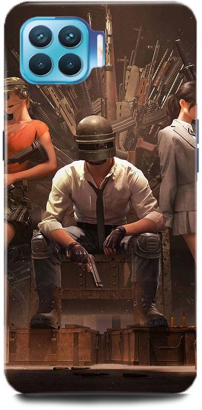 MP ARIES MOBILE COVER Back Cover for OPPO F17 Pro, CPH2119, PUBG GAME PUBG SUPER HERO BATTLEGROUNDS WINNER WINNER CHICKEN DINNER  (Multicolor, Hard Case, Pack of: 1)