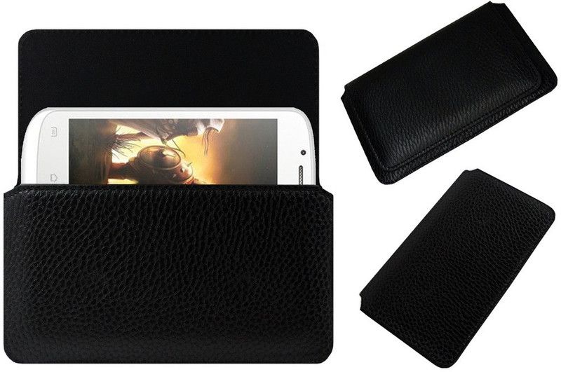 ACM Pouch for Celkon A225  (Black, Cases with Holder, Pack of: 1)