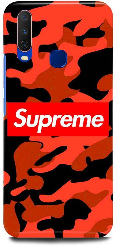 FUGGA Back Cover for Vivo Y17, 1902, SUPREME, LOGO, EMBLEM, ARMY, DRESS, MAN  (Multicolor, Hard Case, Pack of: 1)