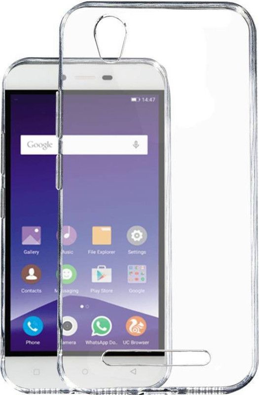 Mob Back Cover for Gionee F103  (Transparent, Pack of: 1)