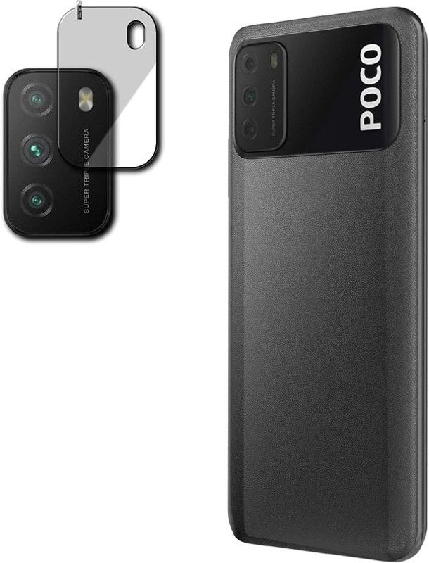 EZGER Back Camera Lens Glass Protector for CAMERA POCO M3  (Pack of: 1)