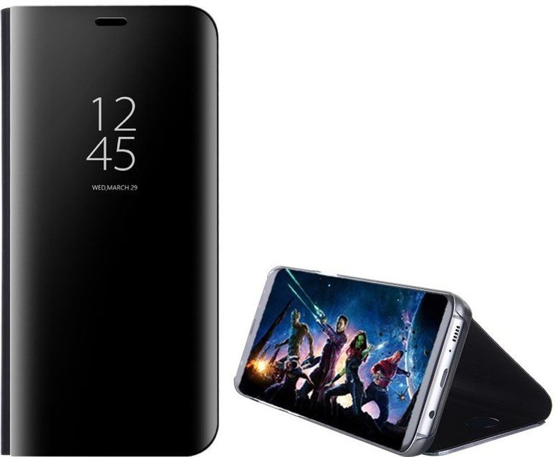 MIOW I CELL Flip Cover for Vivo X60  (Black, Dual Protection, Pack of: 1)
