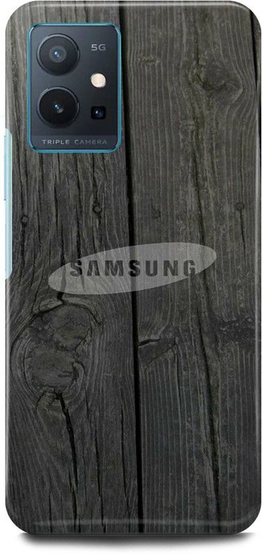FIKORA Back Cover for OPPO A96, CPH2333, SAMSUNG, SIGN, LOGO, EMBLEM  (Grey, Hard Case, Pack of: 1)