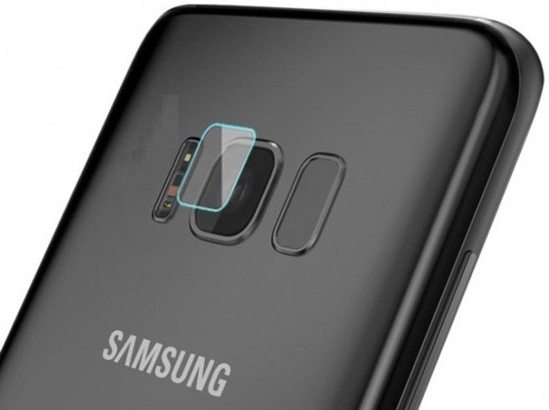 Min Back Camera Lens Glass Protector for Samsung S8 Plus  (Pack of: 1)