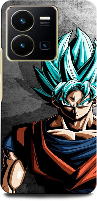 INTELLIZE Back Cover for Vivo Y22 DRAGONBALL, GOKU, POSTER, VEGETA, PICCOLO, TRUNKS, GOHAN  (Multicolor, Hard Case, Pack of: 1)