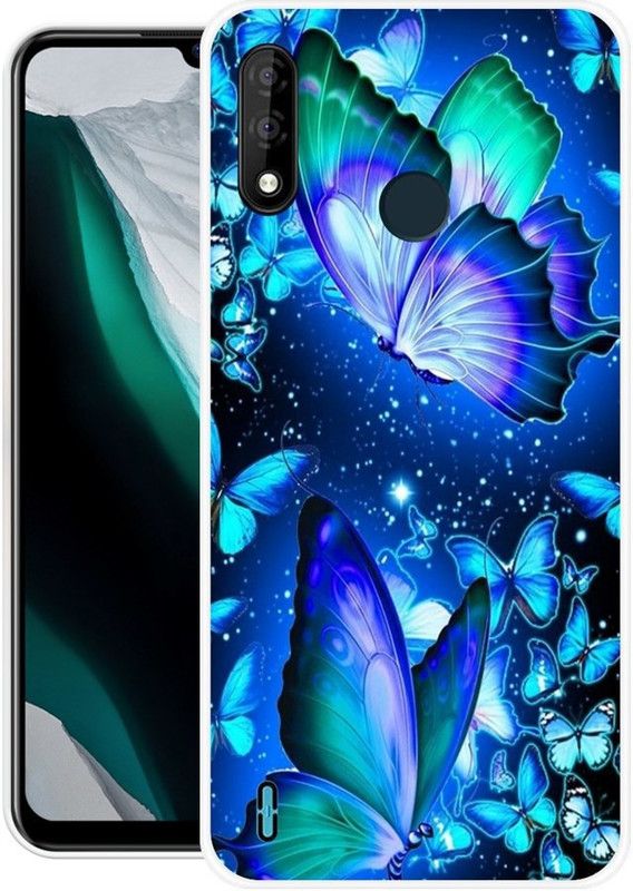 SIMAWAT Back Cover for Itel A47  (Multicolor, Grip Case, Silicon, Pack of: 1)