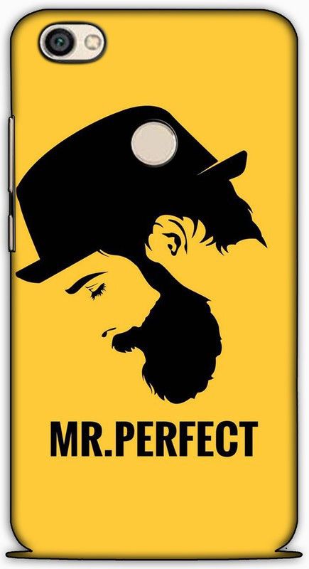 artocus Back Cover for Redmi Y1, Redmi Y1 Mr. perfect Printed Back Cover  (Multicolor, Hard Case, Pack of: 1)