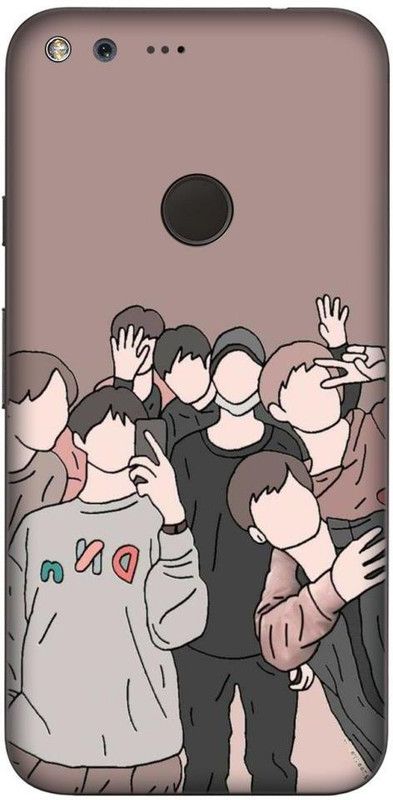 Toppings Google Pixel Mobile Skin  (Multicolor)