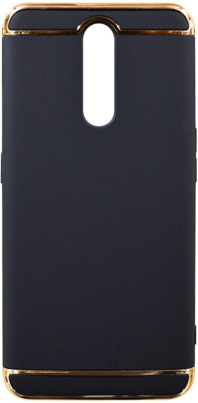 COVERBLACK Back Cover for Oppo F11 Pro 3in1  (Black, Grip Case, Pack of: 1)