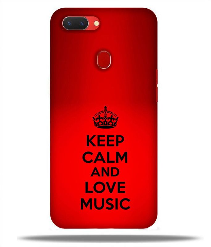 LETAPS Back Cover for Oppo A5 (AX5) / Realme 2  (Red, Black, Hard Case)