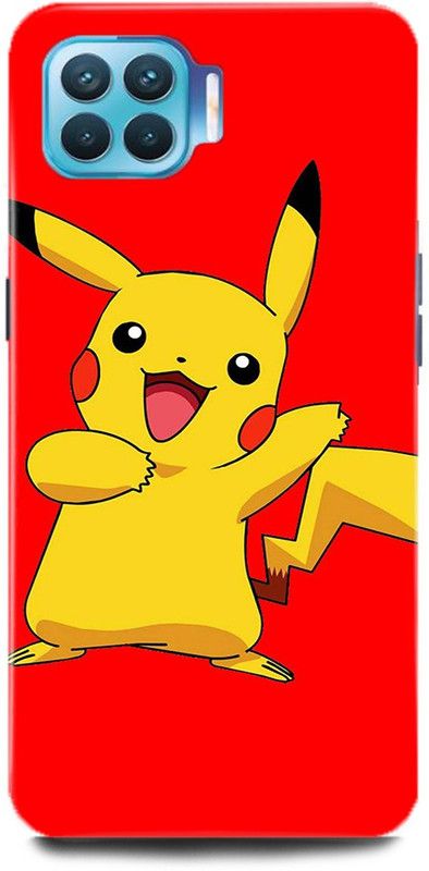 MP ARIES MOBILE COVER Back Cover for OPPO F17 Pro, CPH2119, PIKACHU ART CARTOON YELLOW POKEMON YELLOW POKEMON GIRLS BACK COVER  (Multicolor, Hard Case, Pack of: 1)