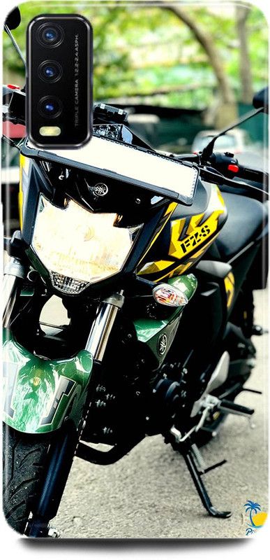 FUGGA Back Cover for Vivo Y20, V2029, YAMAHA, BIKE, SPORTS, BIKE, LOGO, SYMBOL  (Multicolor, Hard Case, Pack of: 1)