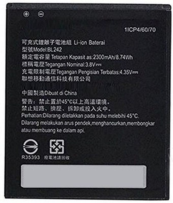 SUPERCART Mobile Battery For Lenovo BL242 K3 / A3860 / A3580 / A3900 / A6000 / K30-T 3 Month Warranty
