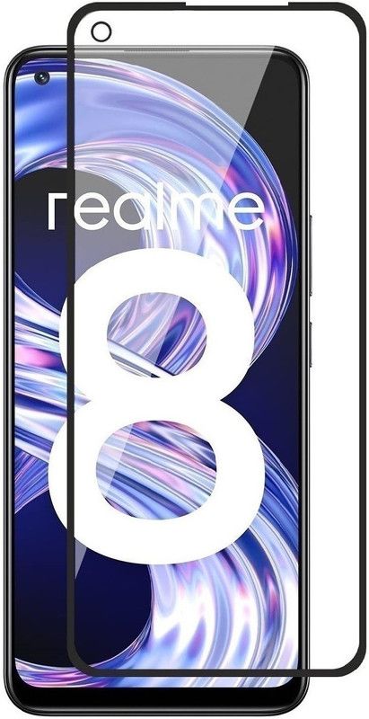 Gorilla Protection Edge To Edge Tempered Glass for Realme 8, Realme 8 Pro, Realme X7, Realme X7 Pro  (Pack of 1)