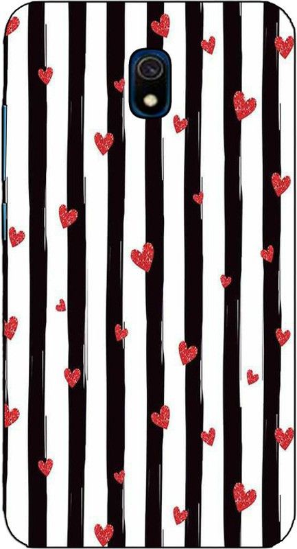 CROKIAN Back Cover for Reami 8A Heart Design Back Cover  (Multicolor, Hard Case, Pack of: 1)